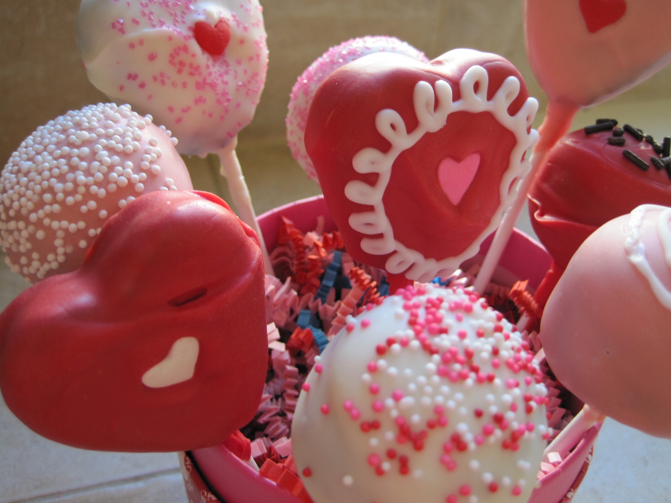 How to Make Heart Shaped Cake Balls for Valentine's Day